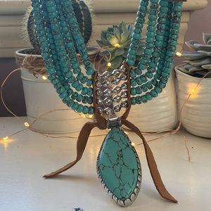 Lucky Brand Bow and Arrow Necklace